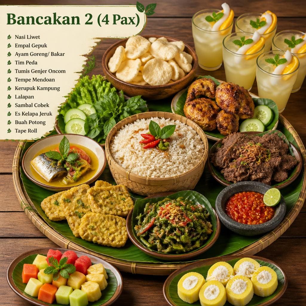 Bancakan 2 untuk 4 Pax di RM Bumi Aki
